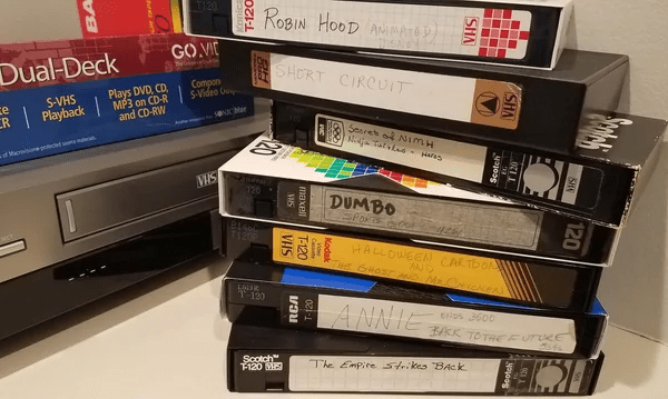 La technologie qui se cache derrière la cassette VHS